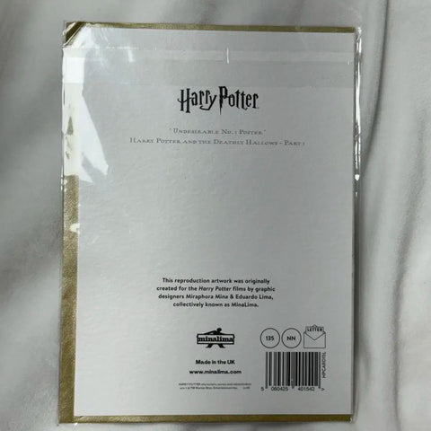 Harry Potter Lenticular Postcard Card Stationery