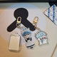 Gintama Gintoki unofficial acrylic keychain set