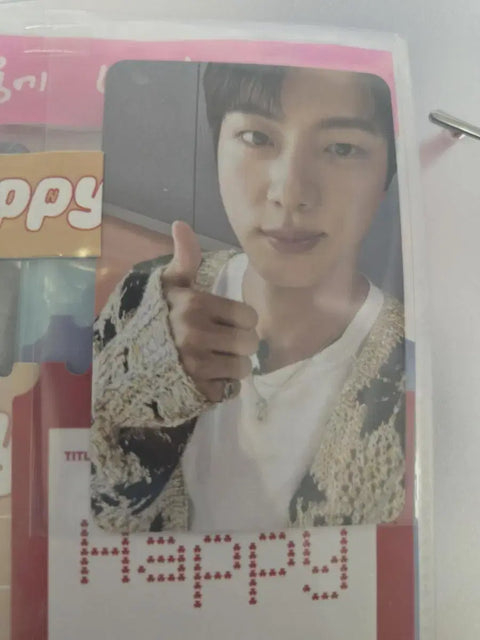 Seokjin Happy Showcase Fan Freebie Photocard Transfer/Sale