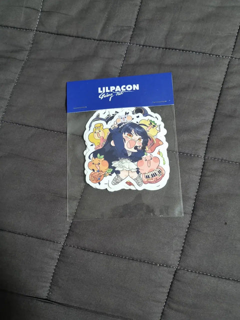 Selling LilpaCon stickers.