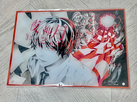 Death Note Original Art Exhibition Light Acrylic Panel