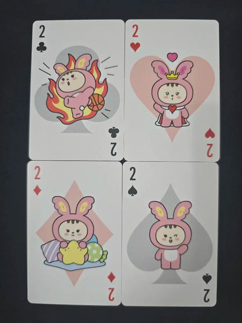 Seventeen Minitin Jjongtoram playing card 4 pieces
