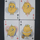 Seventeen Mini Tin Kim Ja playing card 4 pieces