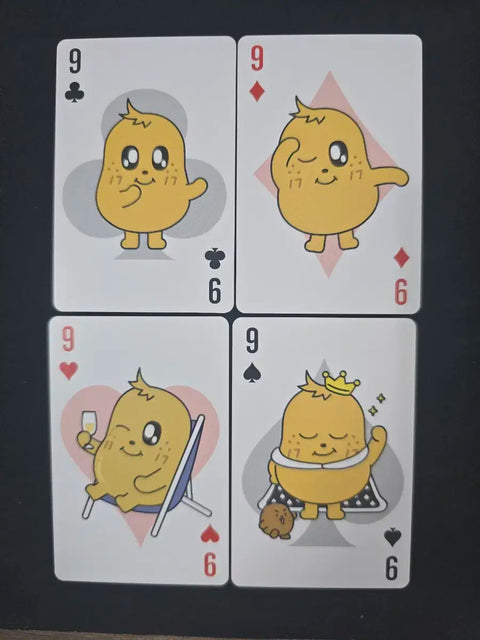 Seventeen Mini Tin Kim Ja playing card 4 pieces