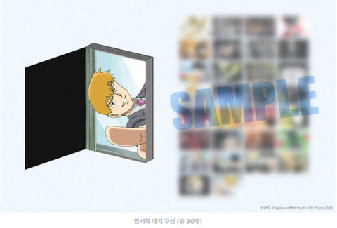Mob Psycho 100 Mob Psycho Season 3 Official Goods Postcard Book Illustration Card Reigen Mob