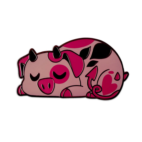 Hazbin Hotel Fat Nuggets Metal Pin Badge Official Merchandise