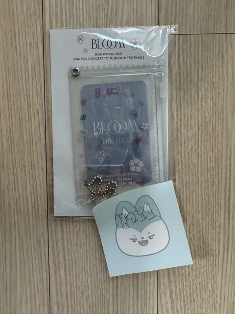 EXO D.O. (Do Kyung Soo) Bloom The Final Mini PVC Pouch + Photocard