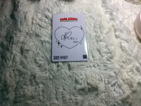 Selling Ive Rei Papa John's 6th Edition Photo Card.
