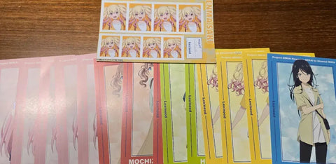 Project Sekai Movie) Saki ID Photo + Animate Postcard Bundle