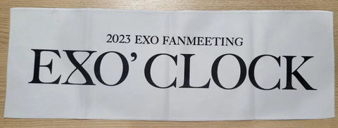 EXO 2023 Fan Meeting Goods
