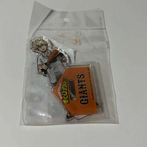 My Hero Academia (HiroAka) Nania Giants Baseball Collaboration Acrylic Stand Bakugo Katsuki