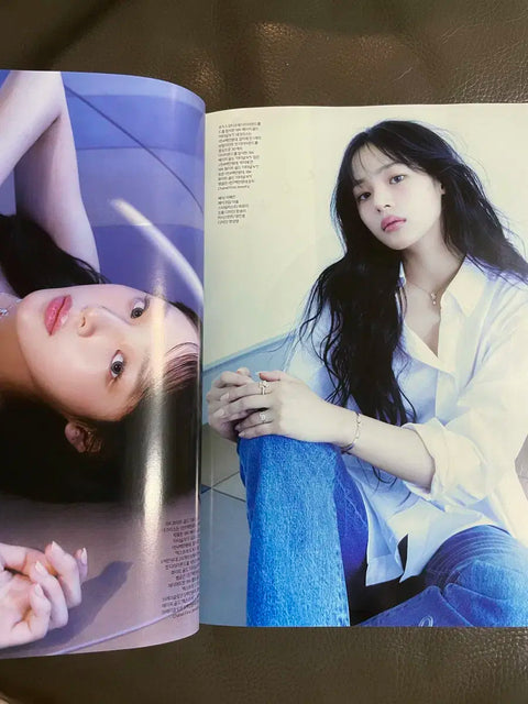 NewJeans Minji Bazar magazine