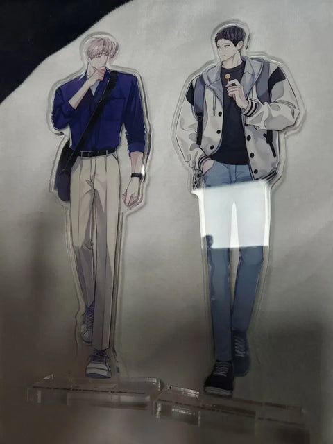 Separate public and private matters. Includes acrylic stand, opened, 2 wrapping cloths.