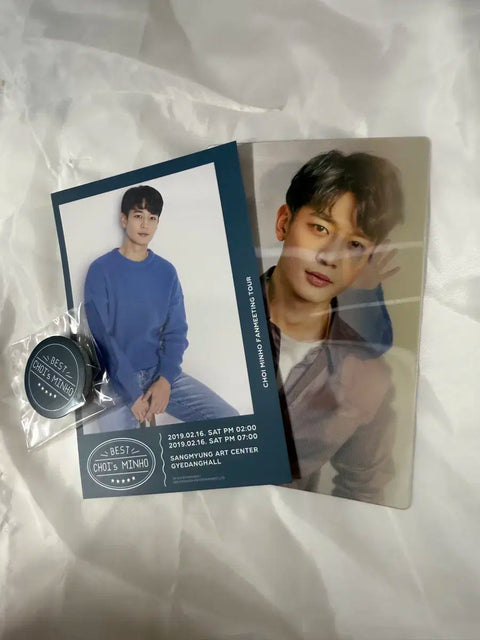 Quà tặng đặc biệt cho buổi họp fan của SHINee Minho 2019