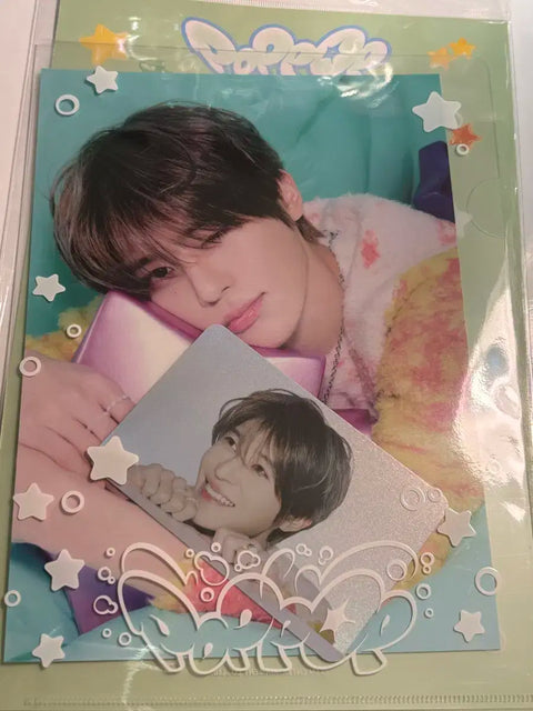 NCT Wish Sion Pop Pop Postcard Hologram Photocard Set