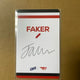 Cass T1 Faker photocard