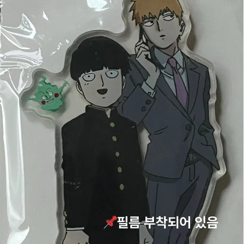 Mob Psycho 100 Acrylic Full Body Stand | Kageyama Shigeo Reigen Arataka
