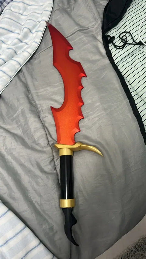 Solo Leveling Weapon Cosplay Night Killer Sweet Persimmon for Sale