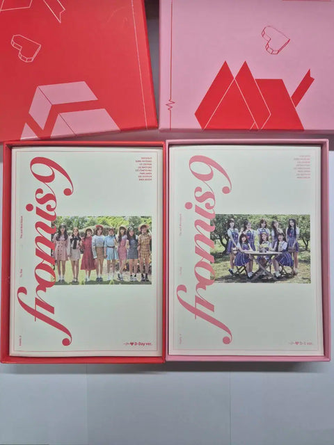 Promise9 Mở hộp bộ album Pit-a-Pat