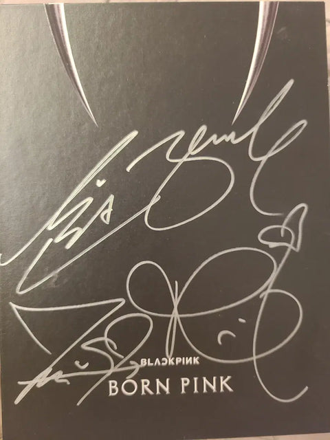 Blackpink signed album