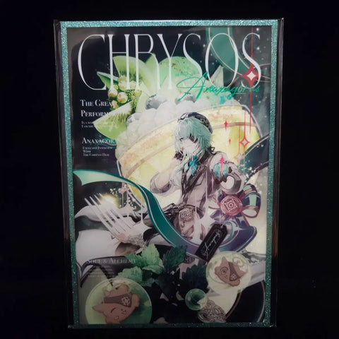 Honkai Star Rail Hàng hóa không chính thức Anaksha Acrylic Shikishi