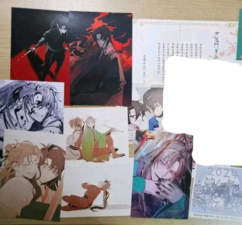 Return of the Mount Hua Sect photocard postcard funding bundle