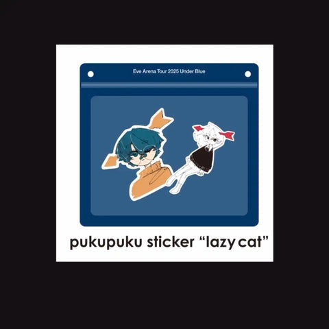 Gói nhãn dán Utaite Eve Underblue Kuji Lazycat