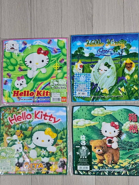 Khăn tay Hello Kitty Sanrio chính hãng cổ điển