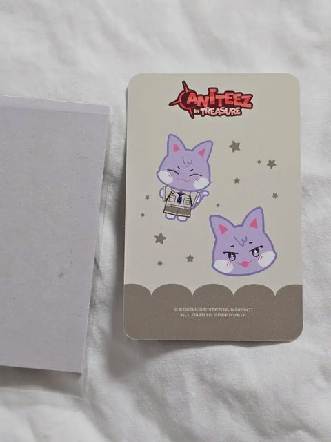 Ateez Aniteez Sticker SanDeok Choi San photocard