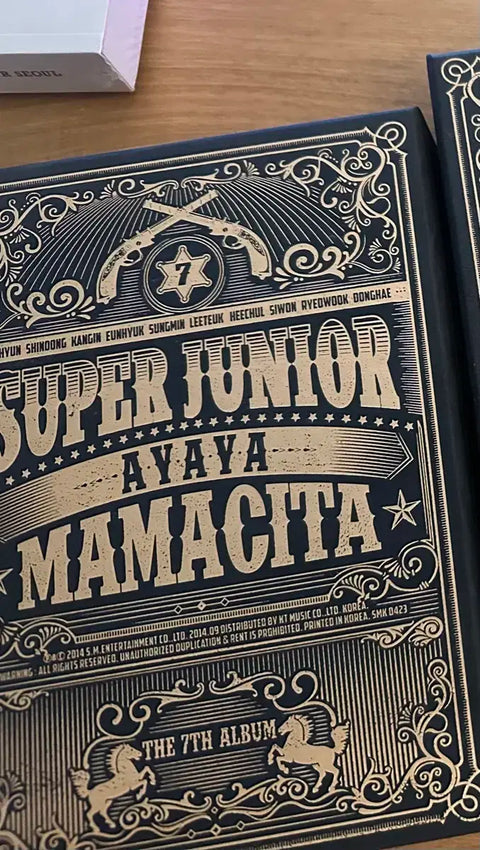 Super Junior / Signed CD / 1 ea / Unused