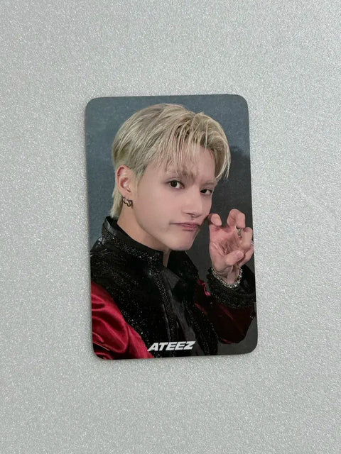 ATEEZ Concert ATINY ZONE IN YOUR FANTASY Wooyoung Choi San Photocard