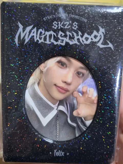 Felix Magic School Collect Book Binder Photocard Original Price Transfer Stray Kids
