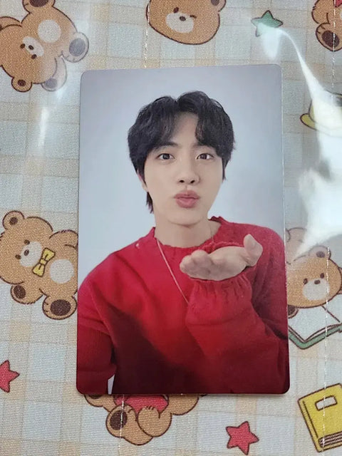 Thẻ ảnh chuyển nhượng phiên bản giới hạn của BTS FC W Member tại Nhật Bản, ảnh chưa phát hành của Seokjin Jin