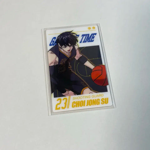 Garbage Time On and Up Booster Final Soo Photo Card Transfer Sung Jun-soo Jeon Young-joong Park Byung-chan Ki Sang-ho Sticker