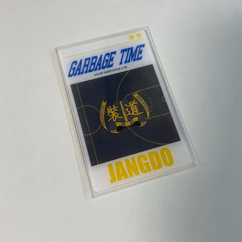 Garbage Time On and Up Booster Final Soo Photo Card Transfer Sung Jun-soo Jeon Young-joong Park Byung-chan Ki Sang-ho Sticker