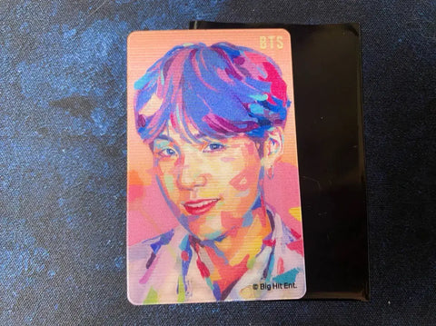 Thẻ ảnh thấu kính BTS Yoongi Suga