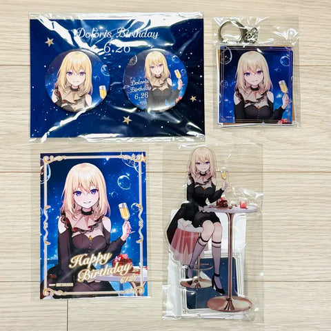 BanG Dream! Ave Mujica Doloris Uiika Birthday Goods Set Transfer