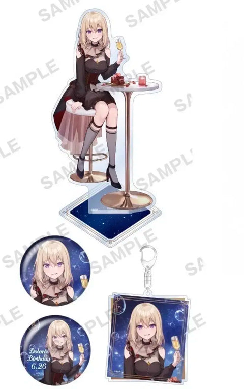 BanG Dream! Ave Mujica Doloris Uiika Birthday Goods Set Transfer