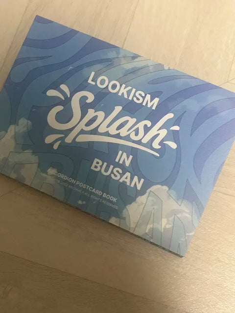 Bưu thiếp Accordion đặc biệt Outsider Busan Pop-up trị giá 100.000 Won