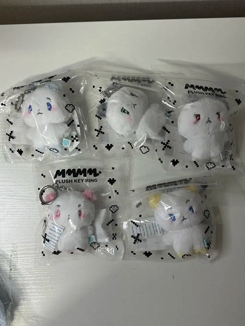 PLAVE Mmmemi-mu Keyring Set, all together