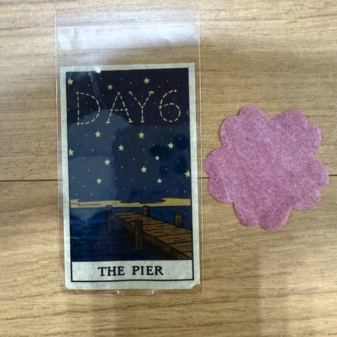 Selling DAY6 fan meeting tarot confetti.