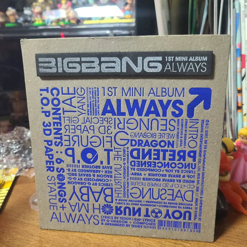 BIGBANG 1st Mini Album 'Always' All Members Autographed Edition