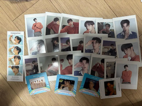 Astro Cha Eun-woo polaroid goods transfer/selling