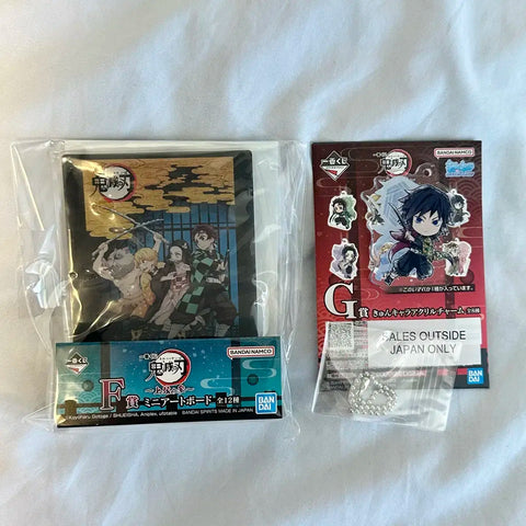 Giảm giá gói quà tặng Demon Slayer Ichiban Kuji cấp thấp F và G