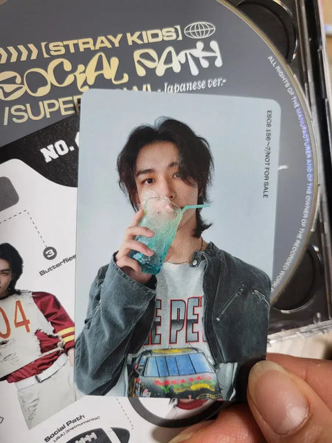 Stray Kids Social Path Album FC Limited Edition Hyunjin Photocard Included