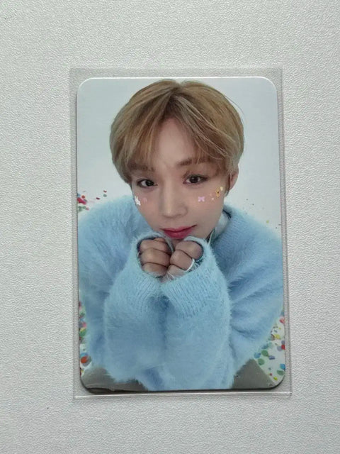 Thẻ ảnh ly sữa sinh nhật Park Jihoon 2025 cho PC Sale Transfer