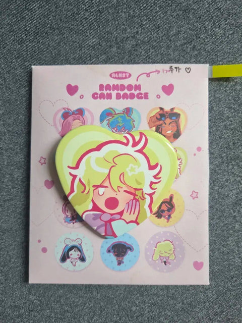 Ace Stelle Luka Heart Can Badge