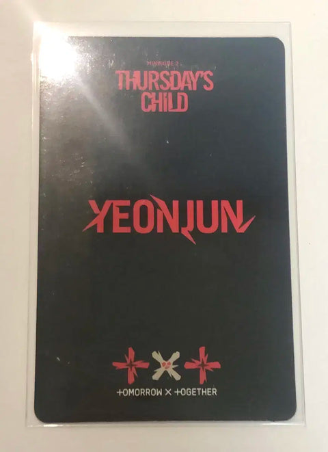 TXT Yeonjun photocard transfer