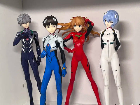 Evangelion Asuka Shinji Rei Kaworu Figure Bundle Ichiban Kuji