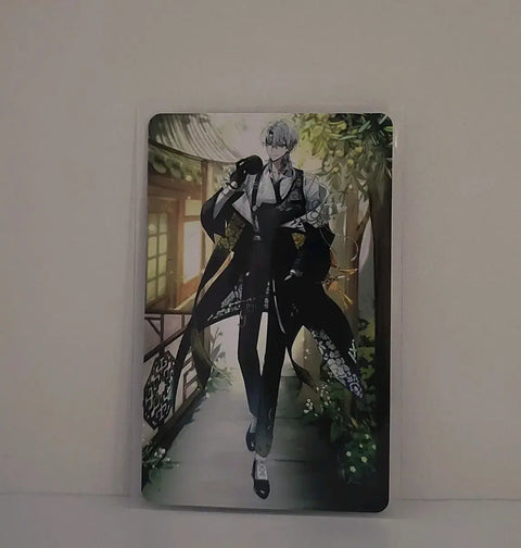 Psychod, late sleep, walk, photocard